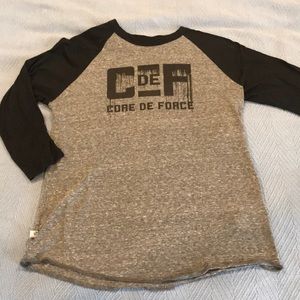 Team Beachbody Core de Force baseball style shirt